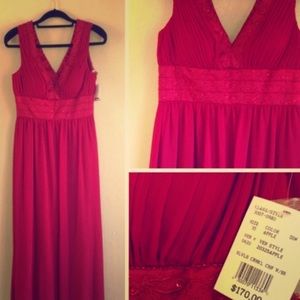 BNWT✨🎉✨Gorgeous✨🎉✨deep red formal dress✨